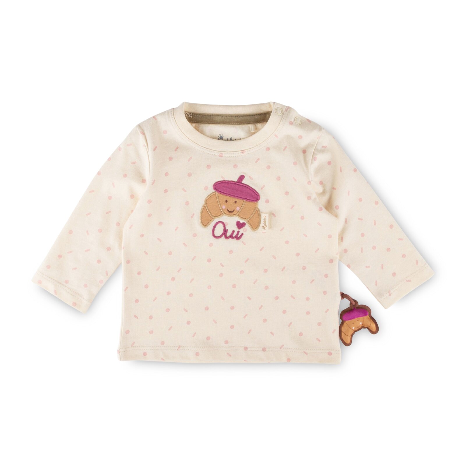 Sigikid - Langarmshirt, Baby, beige, Gr. 98