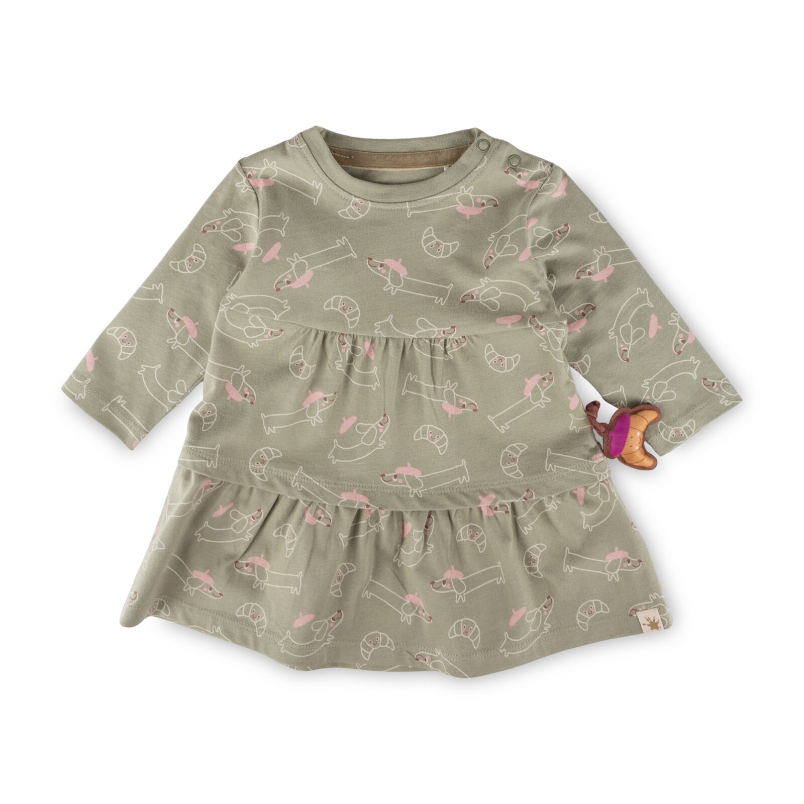 Sigikid - Kleid, Baby, grün, Gr. 98