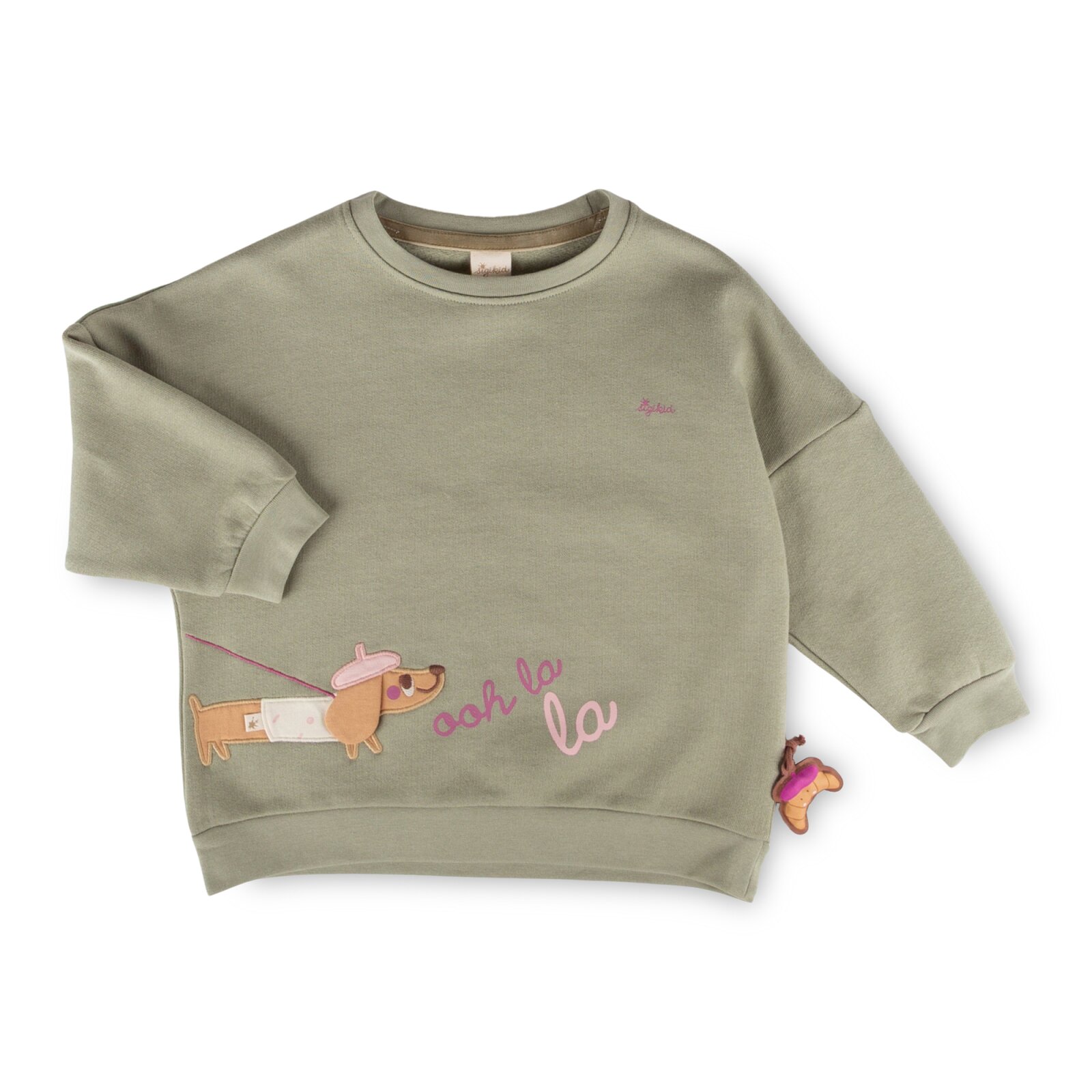 Sigikid - Sweatshirt, Mini, grün, Gr. 110/116
