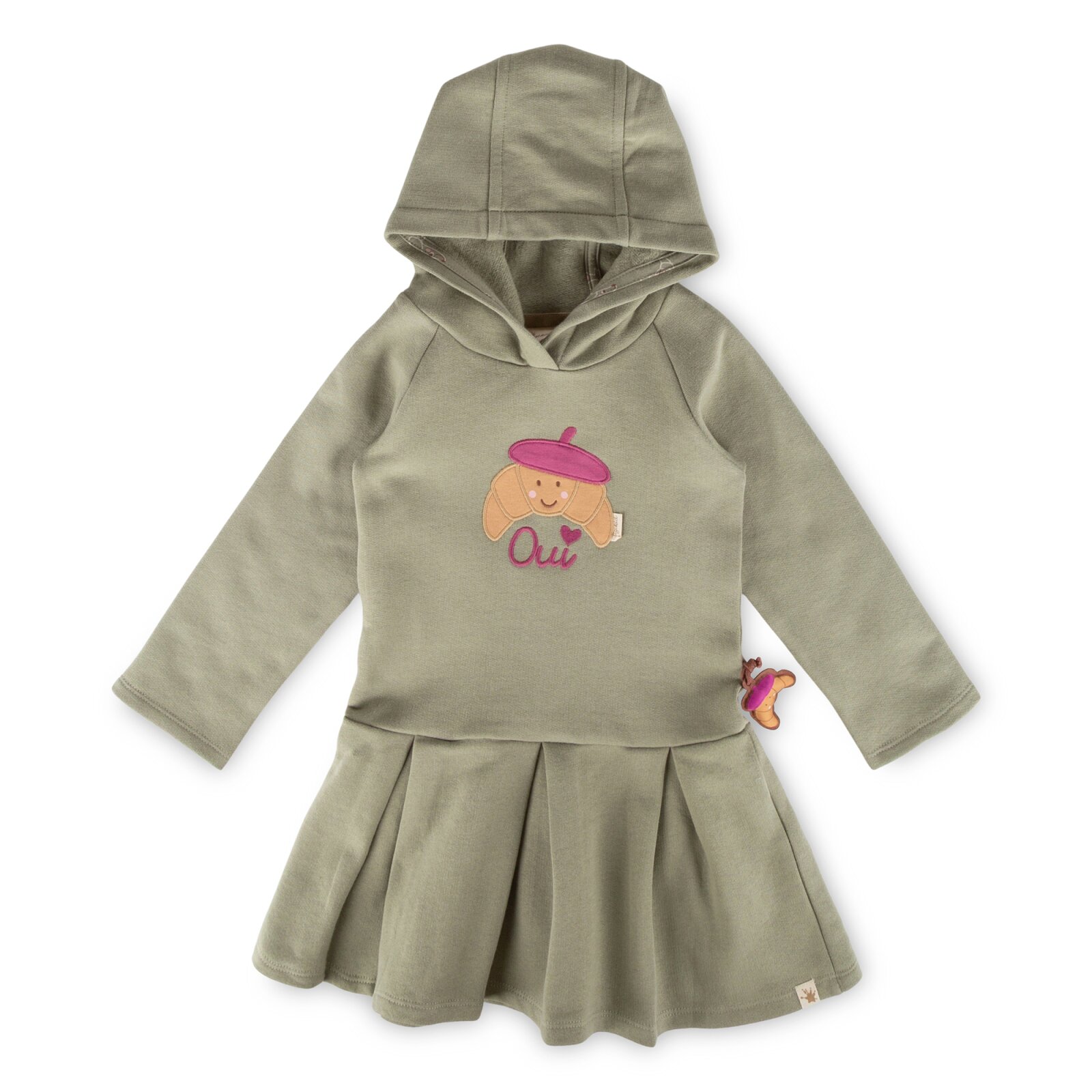 Sigikid - Sweatkleid, Mini, grün, Gr. 110