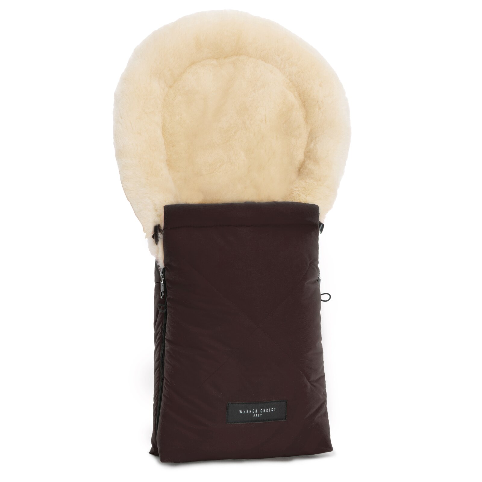 Werner Christ Baby - Oslo Fußsack Babyschale, Babywanne chocolate