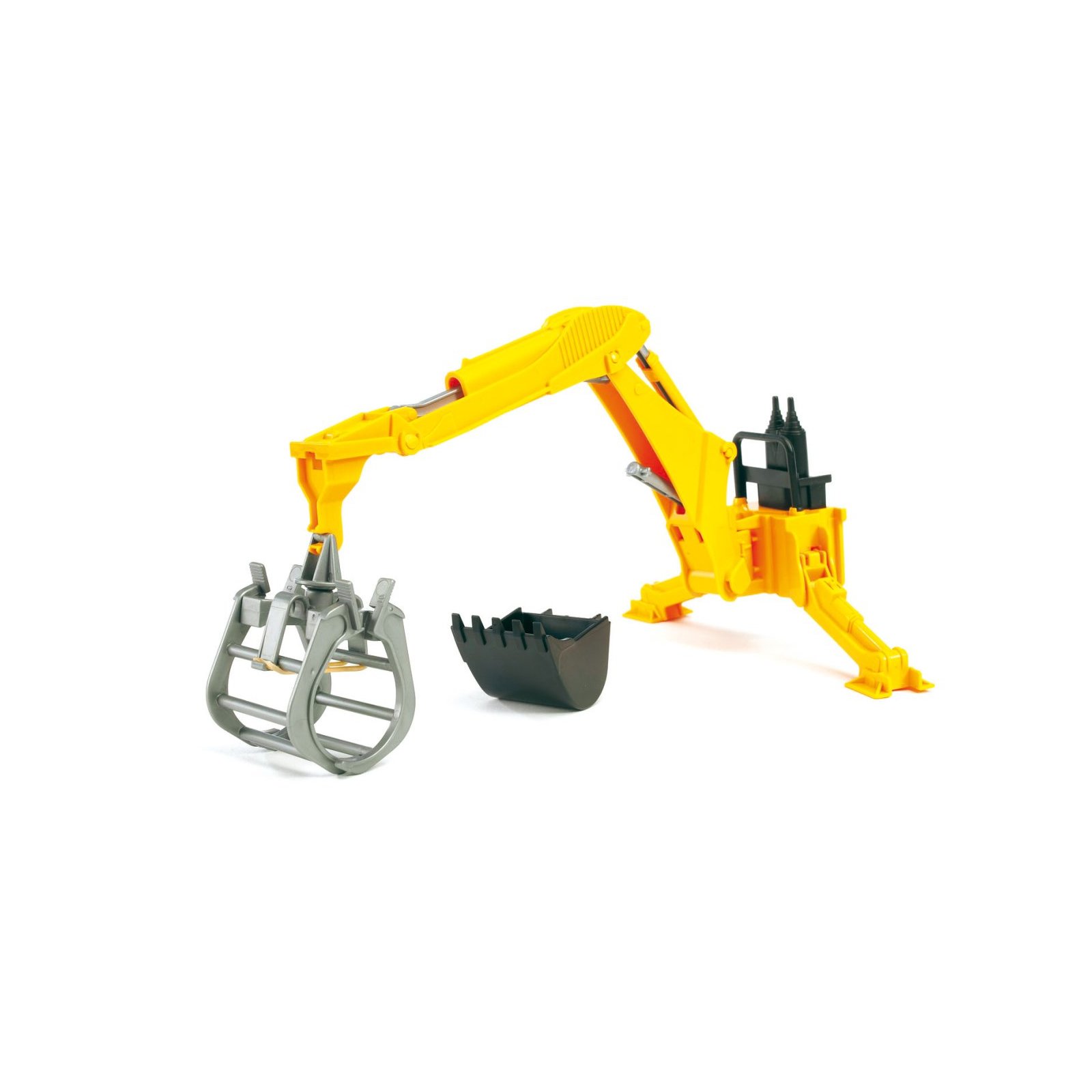 Bruder - Heckbagger mit Greifer (1:16)