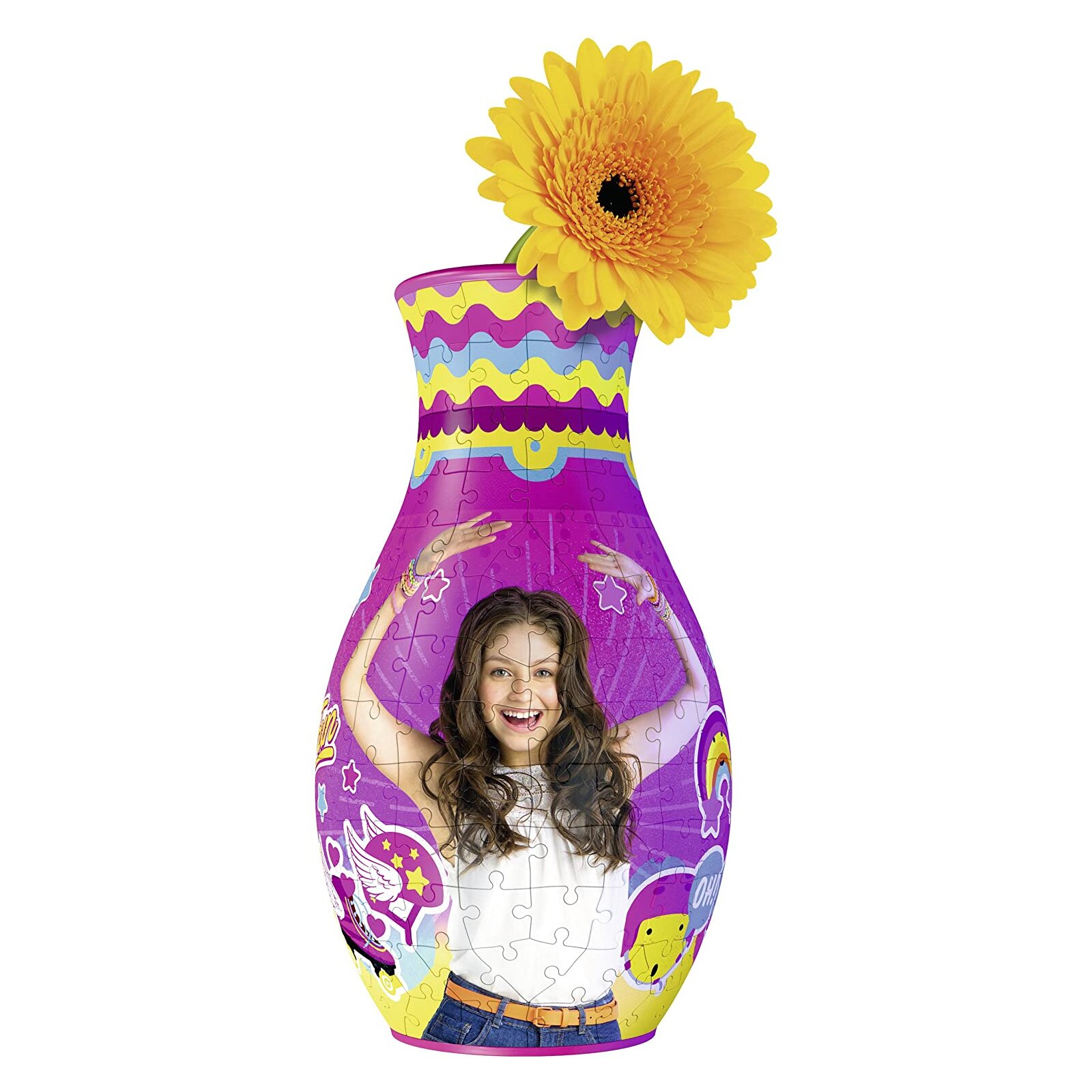 Ravensburger - 3D Puzzle - 216 Teile - ab 6 Jahre - Vase Soy Luna (A)