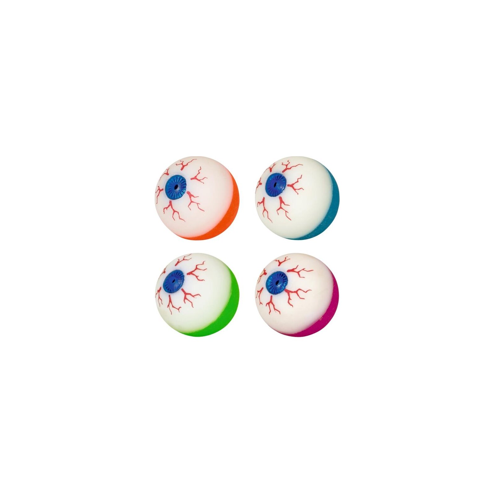 Die Spiegelburg - Augen-Leuchtflummis mit Sound - Wild+Cool, sort. (A)