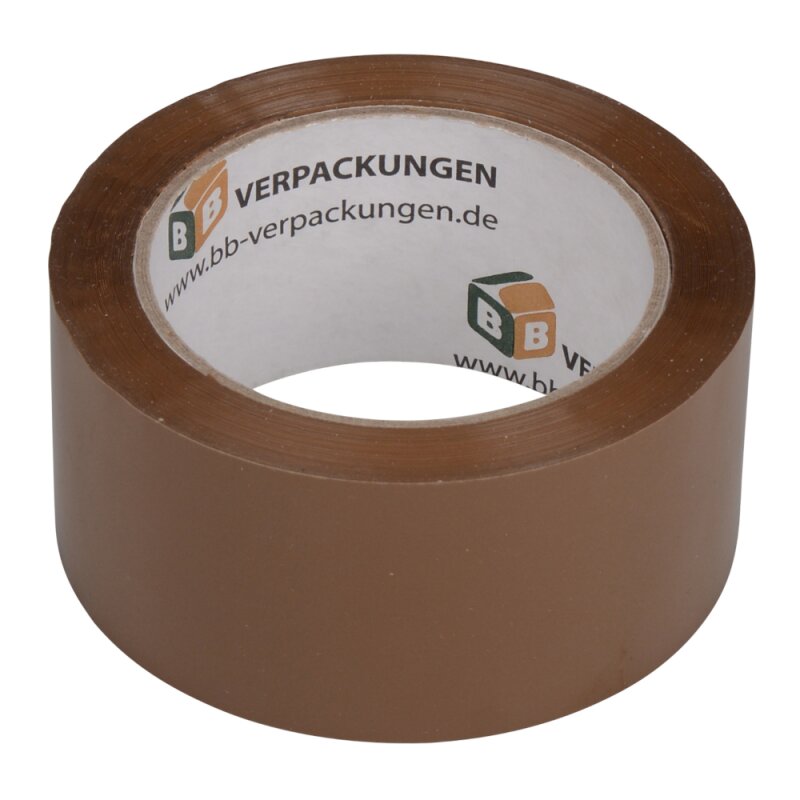 6 x Klebeband PP-Plus (braun)