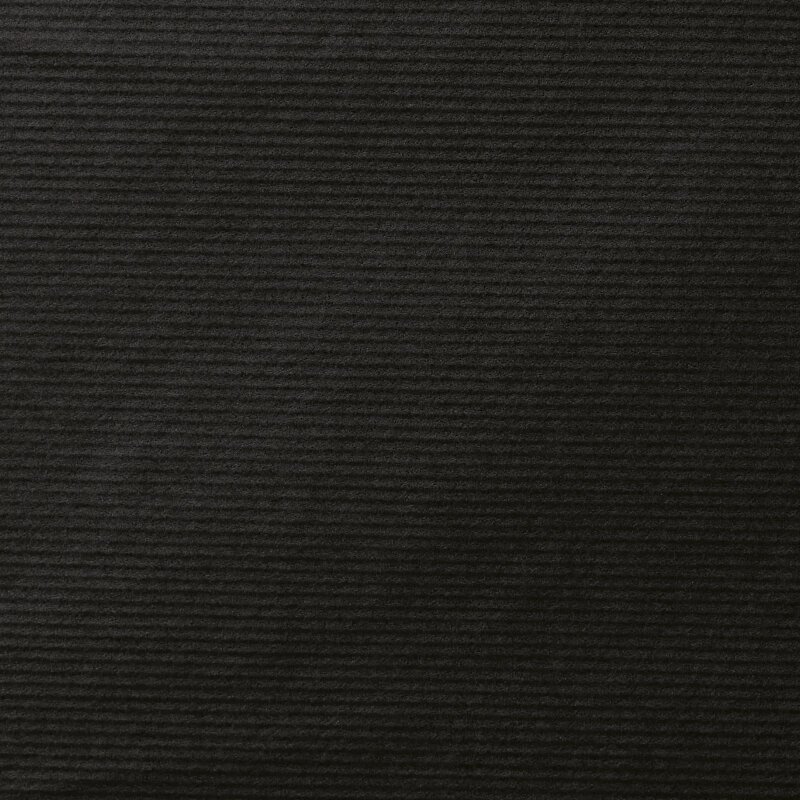 Geschenkpapier 'Schwarz' Kraftpapier gerippt, 200m x 50cm 60g/qm