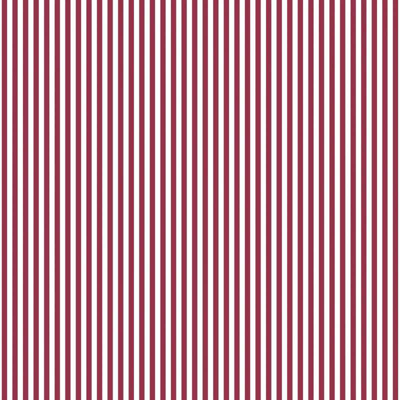 Geschenkpapier 'Stripes' Bordeaux, 200m x 50cm, 60g/qm Kraftpapier wei
