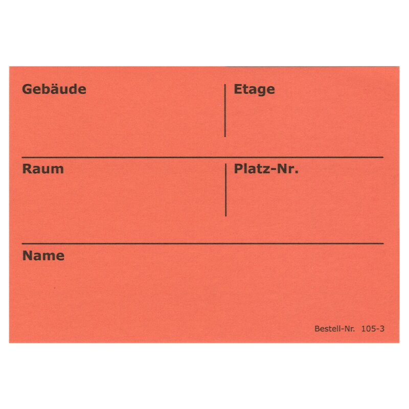 Umzugsetiketten (rot)