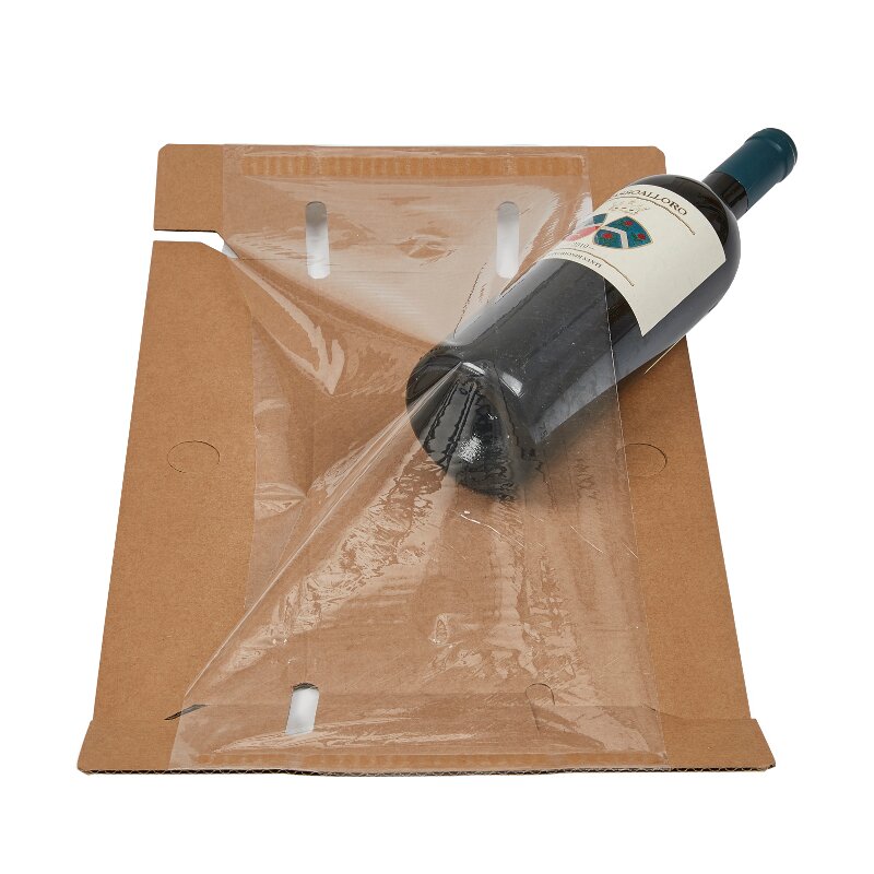 500 x Korrvu Flaschen-Fixierpolster KS 41 490 x 281 mm