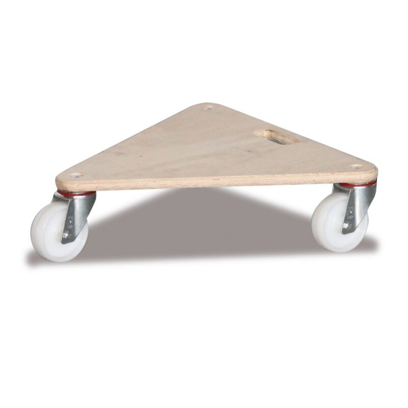 2 x VARIOfit Möbelroller Triple-Dog 300 kg - Enzianblau