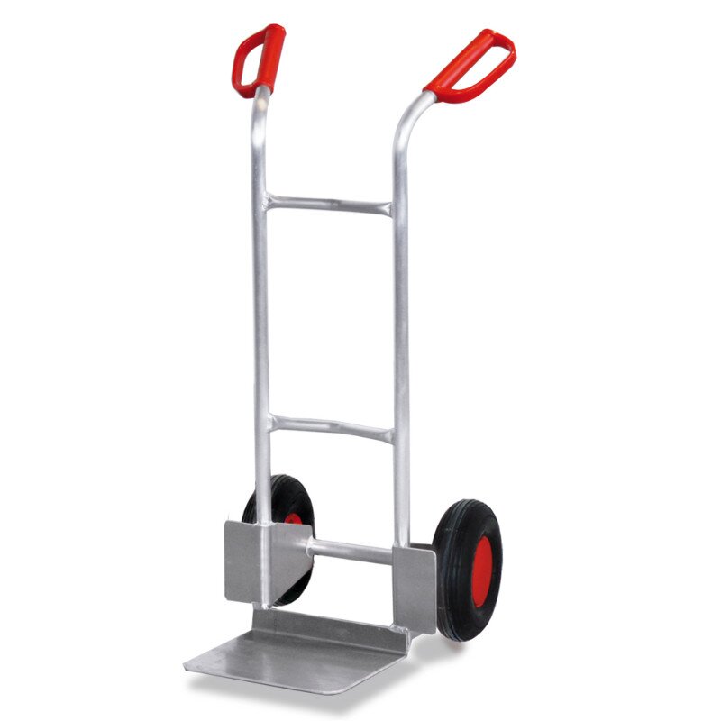 VARIOfit Alu-Sackkarre 150 kg Luftbereifung - Silber