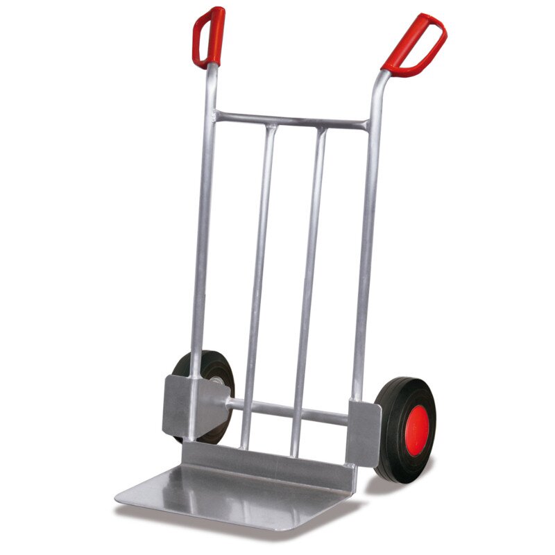 VARIOfit Alu-Sackkarre 200 kg Stapelkarre (VG) - Silber