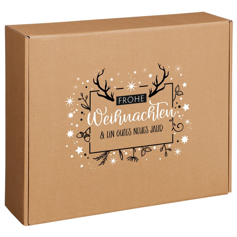 20 x Geschenkbox 'Weihnachten' 448 x 374 x 120 mm
