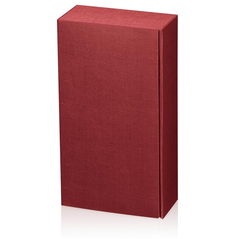 25 x Präsentkarton 'Seta Bordeaux' für 2 Flaschen 360 x 180 x 90 mm