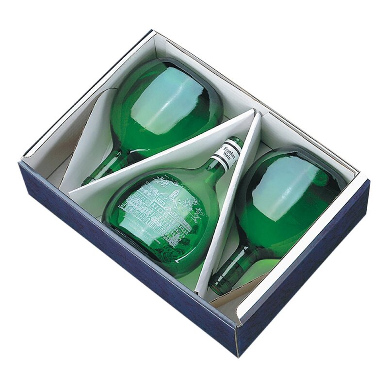 50 x Bocksbeuteleinlage für 3 Flaschen Bocksbeutel 360 x 90 x 250 mm