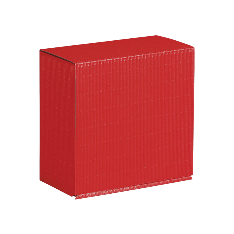 25 x Geschenkbox 'Rot' 198 x 190 x 99 mm