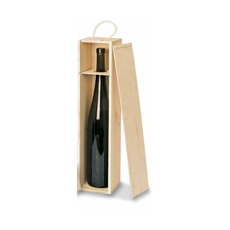Holzkiste 'Rustikal' für 1.5 Liter Magnumflaschen Wein 500 x 100 x 10