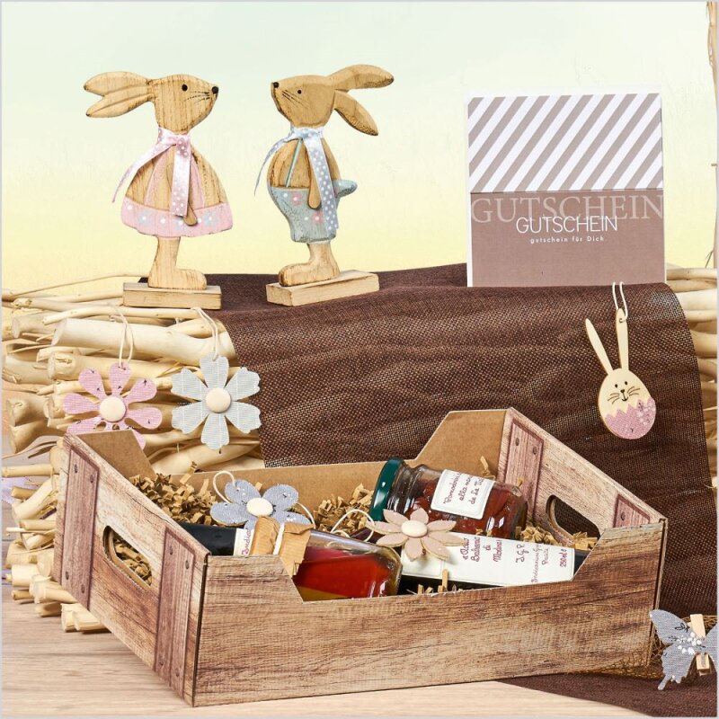 12 x Geschenkgutschein 'Streifen'