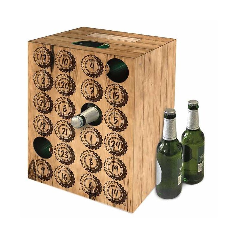 25 x Bier-Adventskalender 'Hopfenstadel'