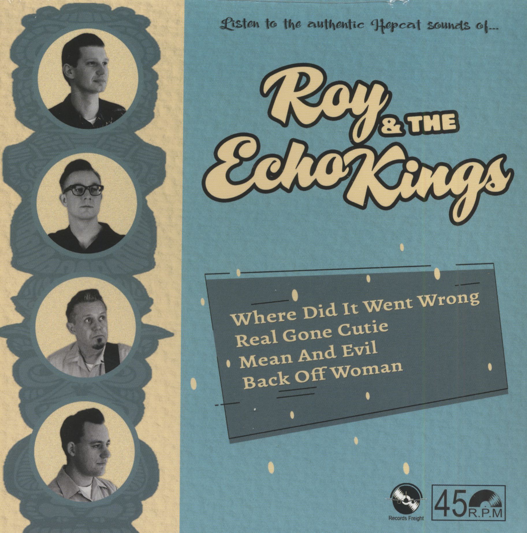 Roy & The Echo Kings - Roy & The Echo Kings (7inch, 45rpm, EP, PS)