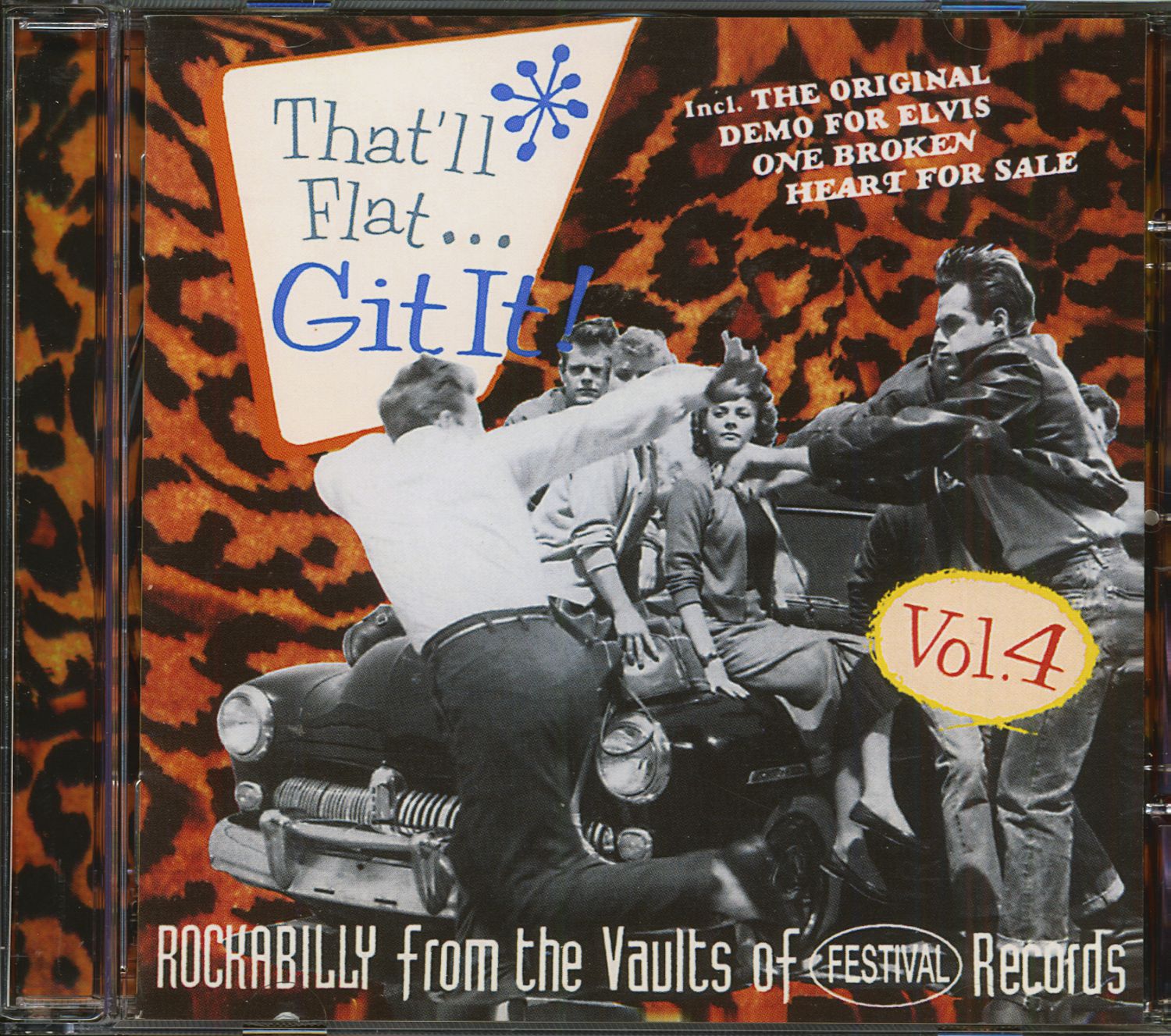 Various - That'll Flat Git It - Vol.4 - Rockabilly From The Vaults Of Festival Records (CD)