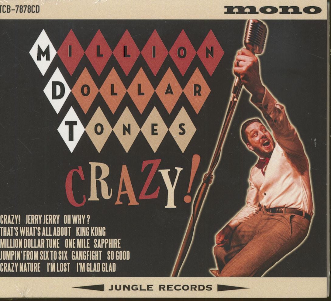 Million Dollar Tones, The - Everybody Go Crazy (CD)