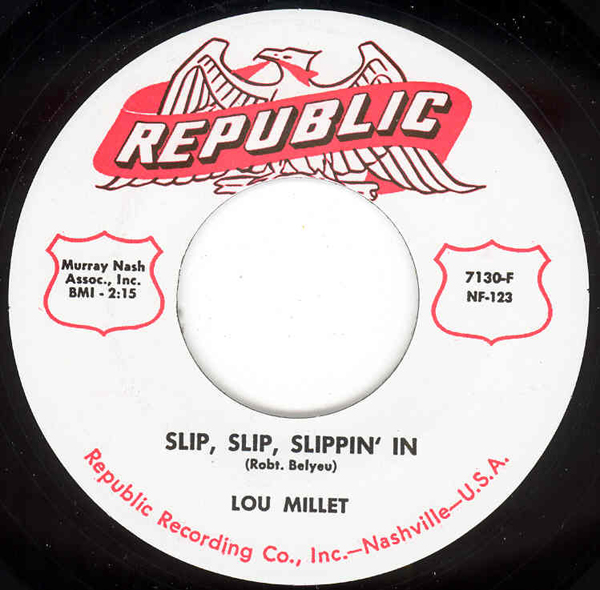 Millet, Lou - Slip, Slip Slippin' In - Shorty The Barber (7inch, 45rpm)