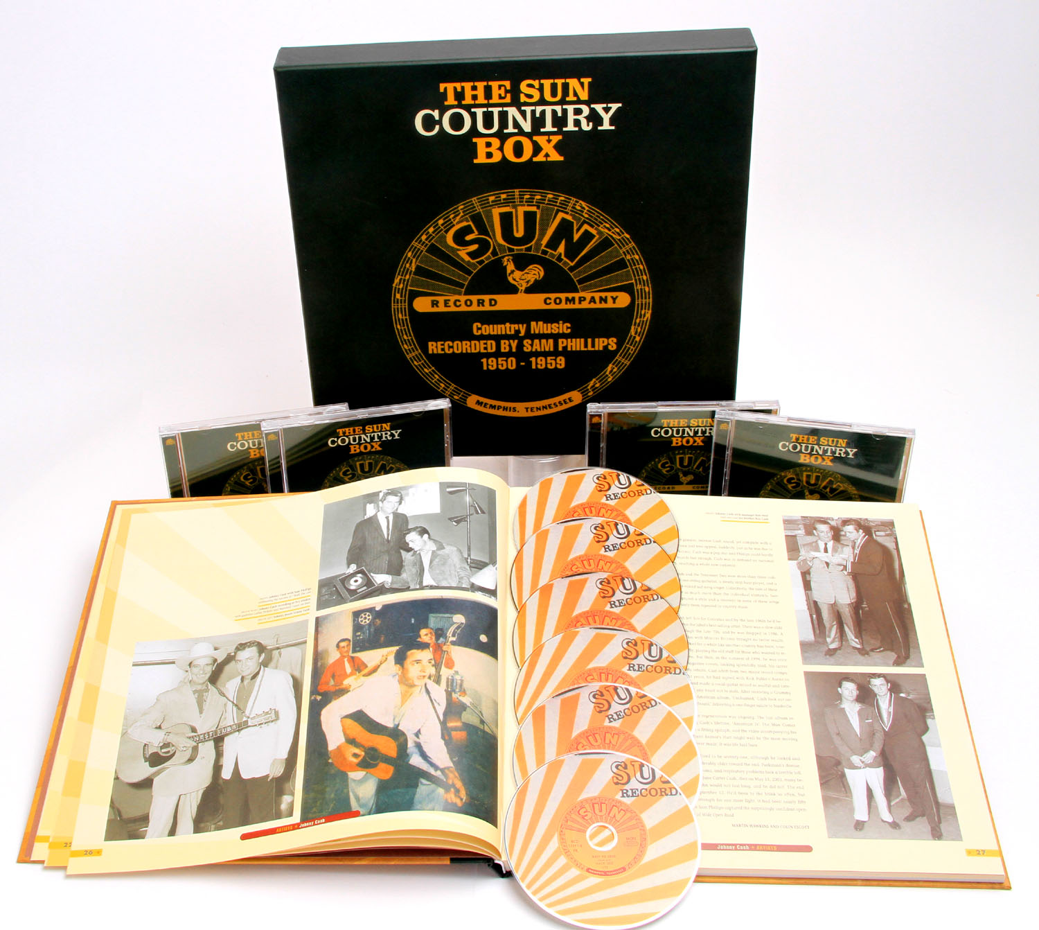 Various - SUN Records - Sun Country Box 1950-1959 (6-CD Deluxe Box Set)