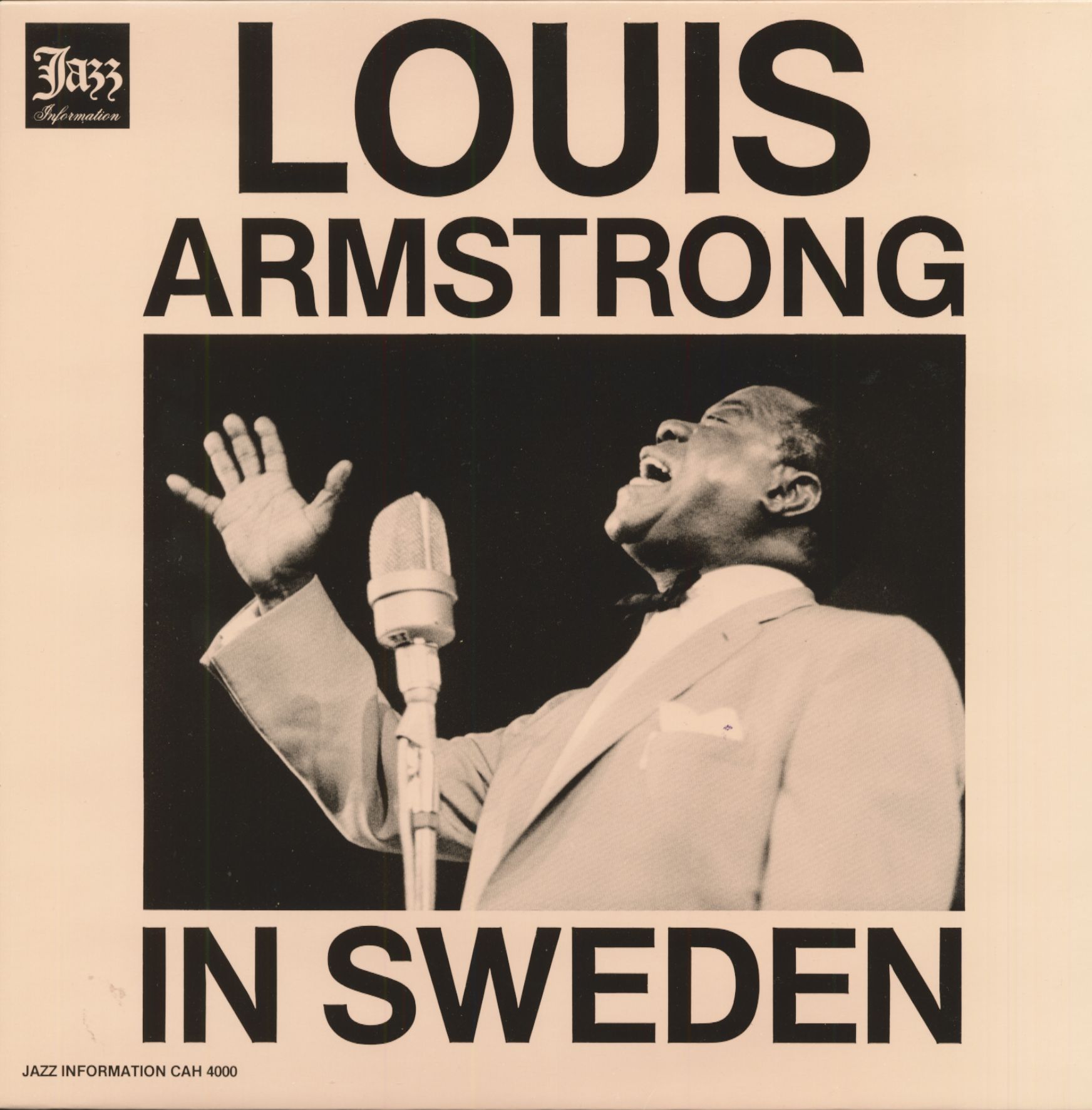 Armstrong, Louis - Louis Armstrong In Sweden (LP)