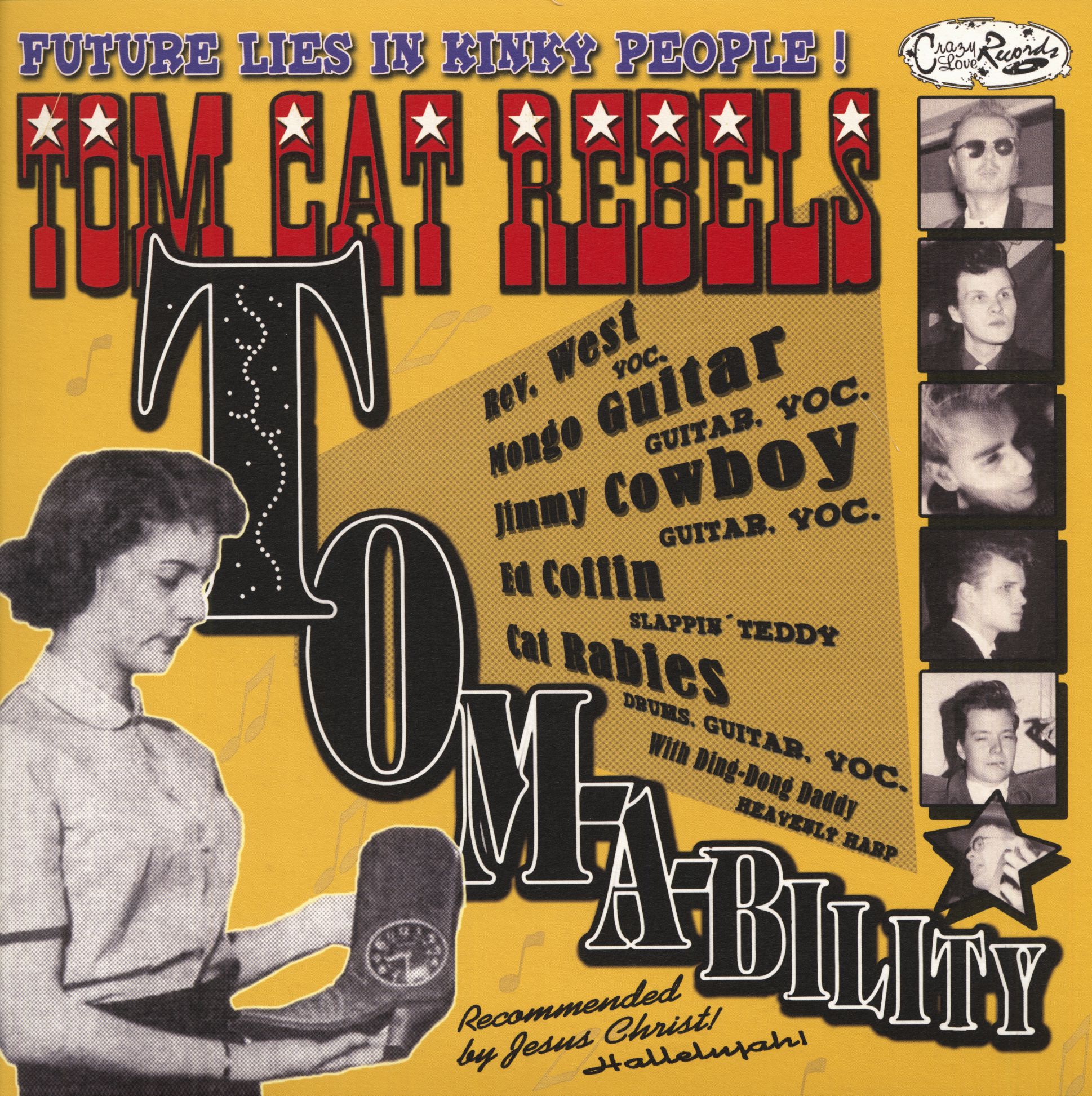 Tom Cat Rebels - Tom-A-Bility (LP, 180g Vinyl, Ltd.)