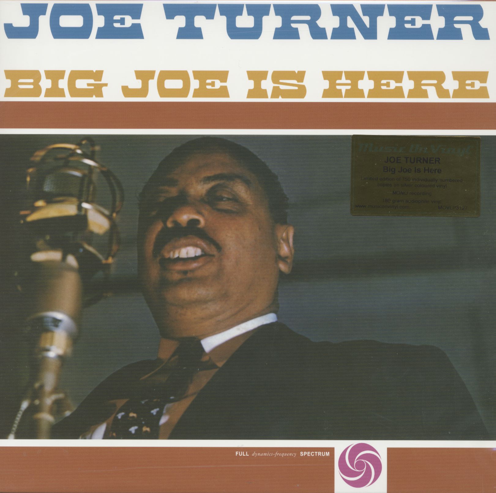 Turner, Big Joe - Big Joe Is Here (LP, 180g colored Vinyl, Ltd.)