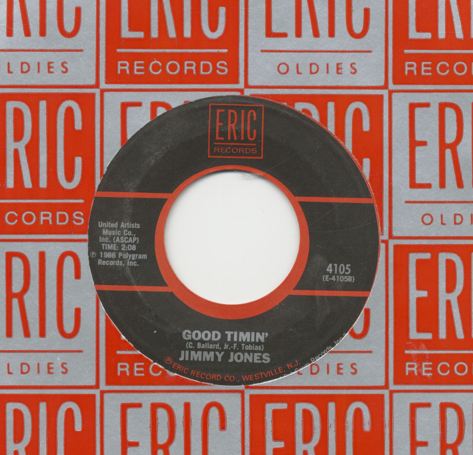 Jones, Jimmy - Good Timin' - Handy Man (7inch, 45rpm)