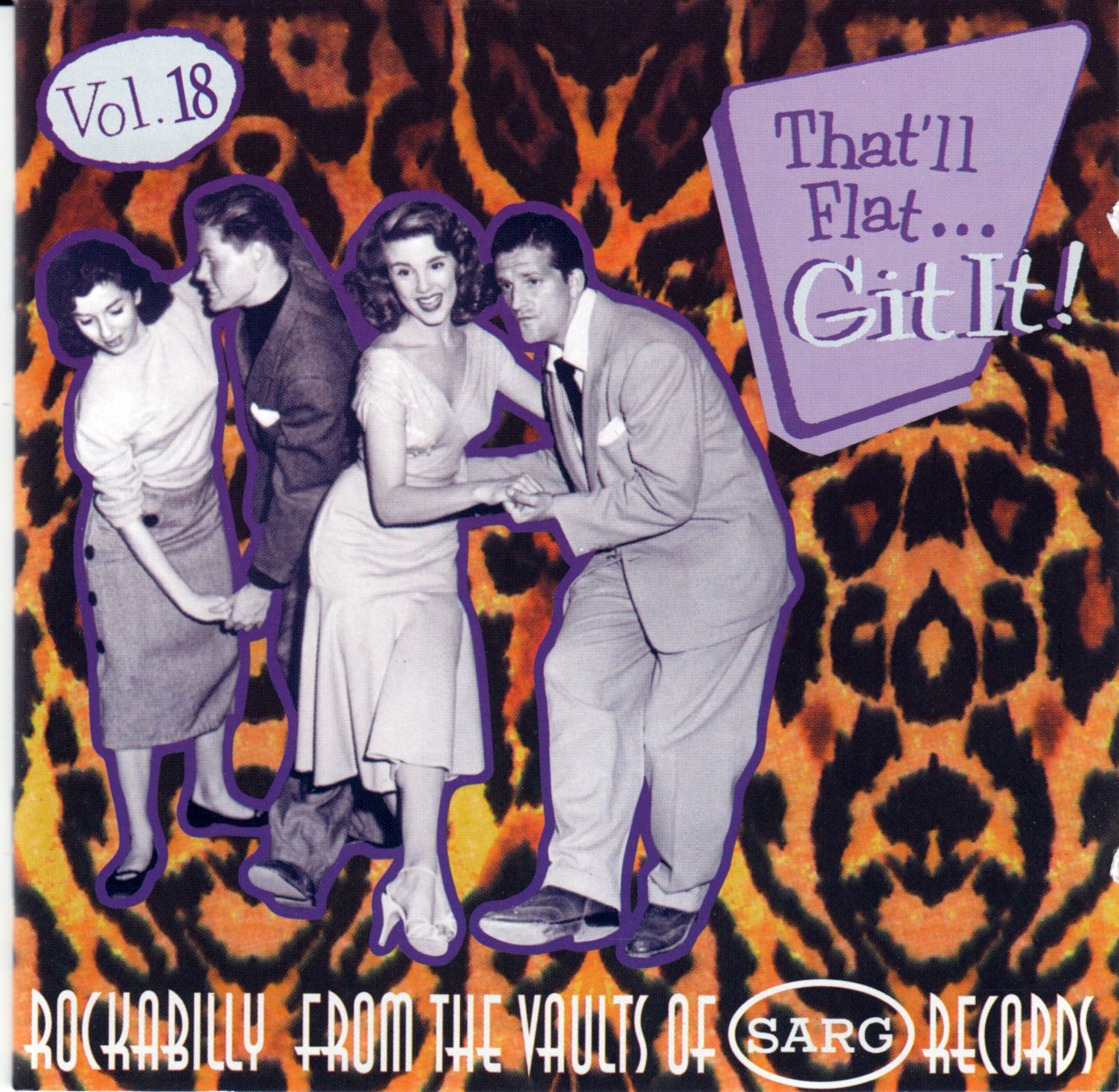 Various - That'll Flat Git It - Vol.18 - Rockabilly From The Vaults Of Sarg Records (CD)