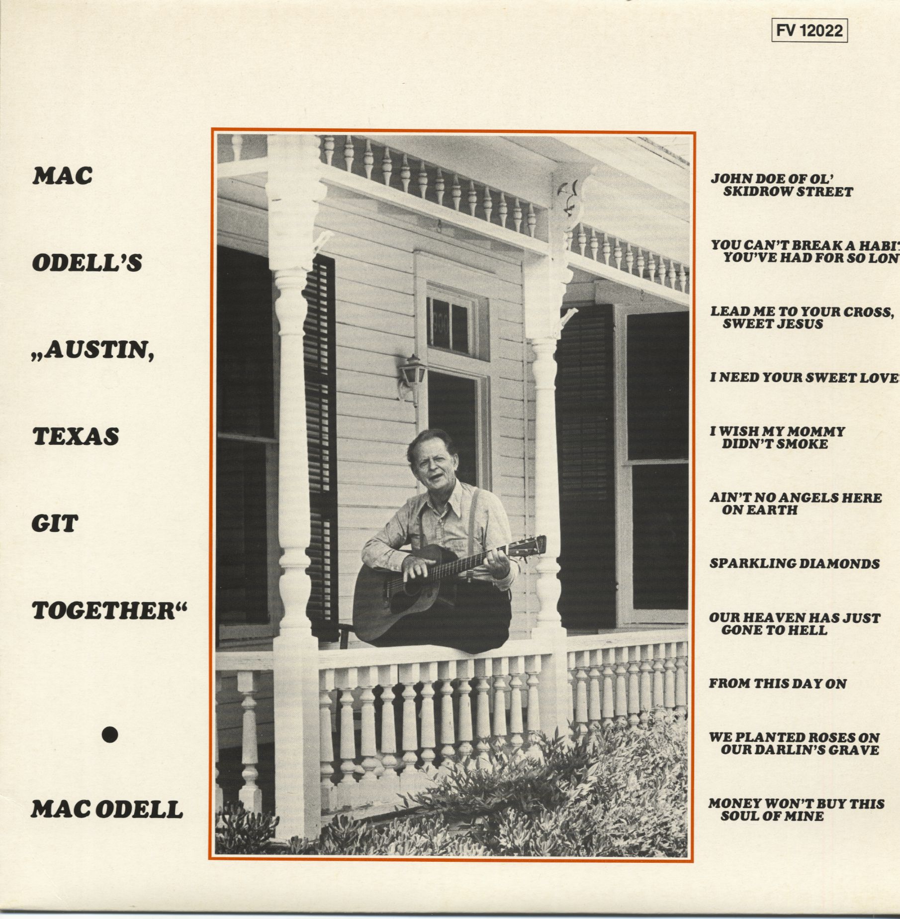 Odell, Mac - Mac Odell's Austin, Texas Git Together (LP)