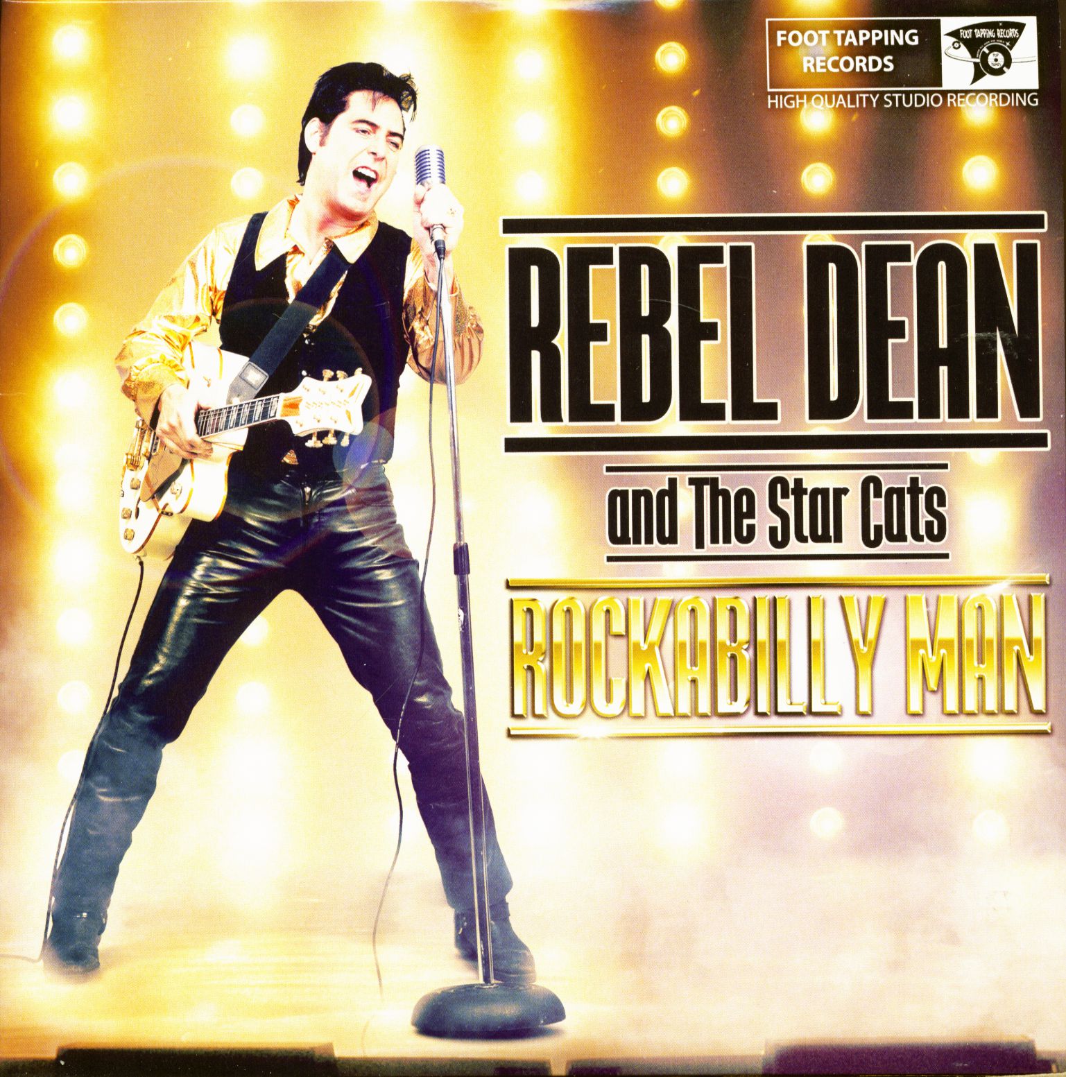 Rebel Dean - Rockabilly Man (7inch, 45rpm, colored Vinyl)