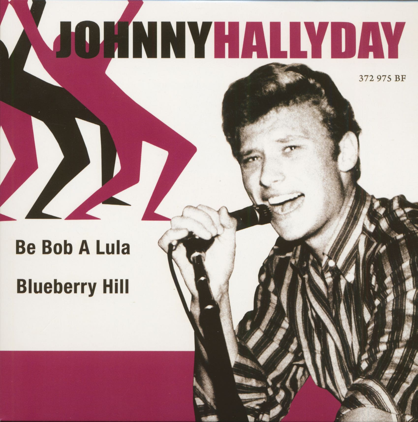 Hallyday, Johnny - Johnny Hallyday (7inch, EP, 45rpm, PS, SC, Purple Vinyl,1
