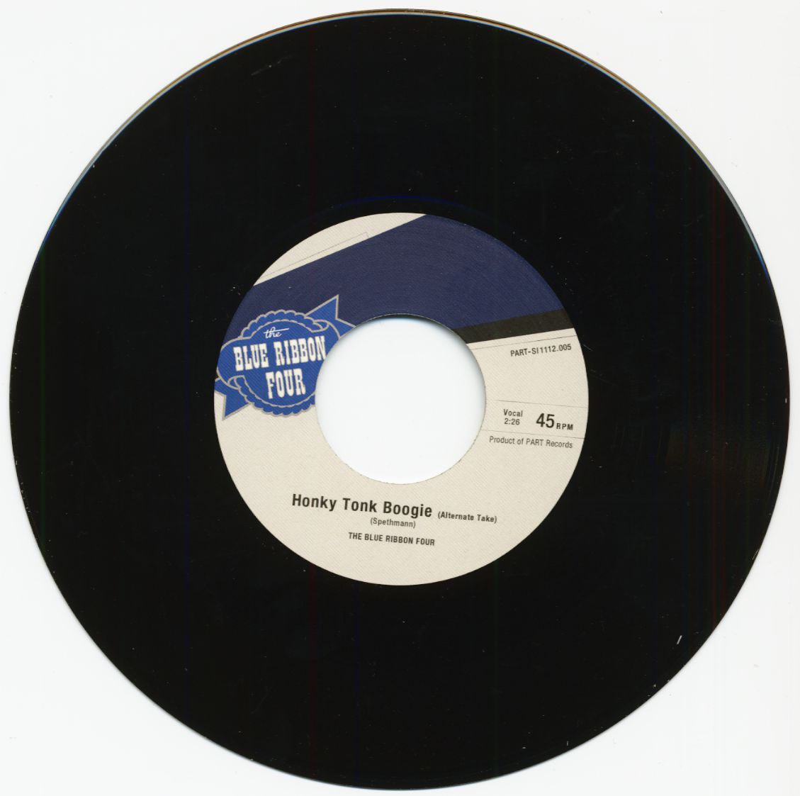 Blue Ribbon Four, The - Honky Tonk Boogie - Sawgrass Chopper (7inch, 45rpm)