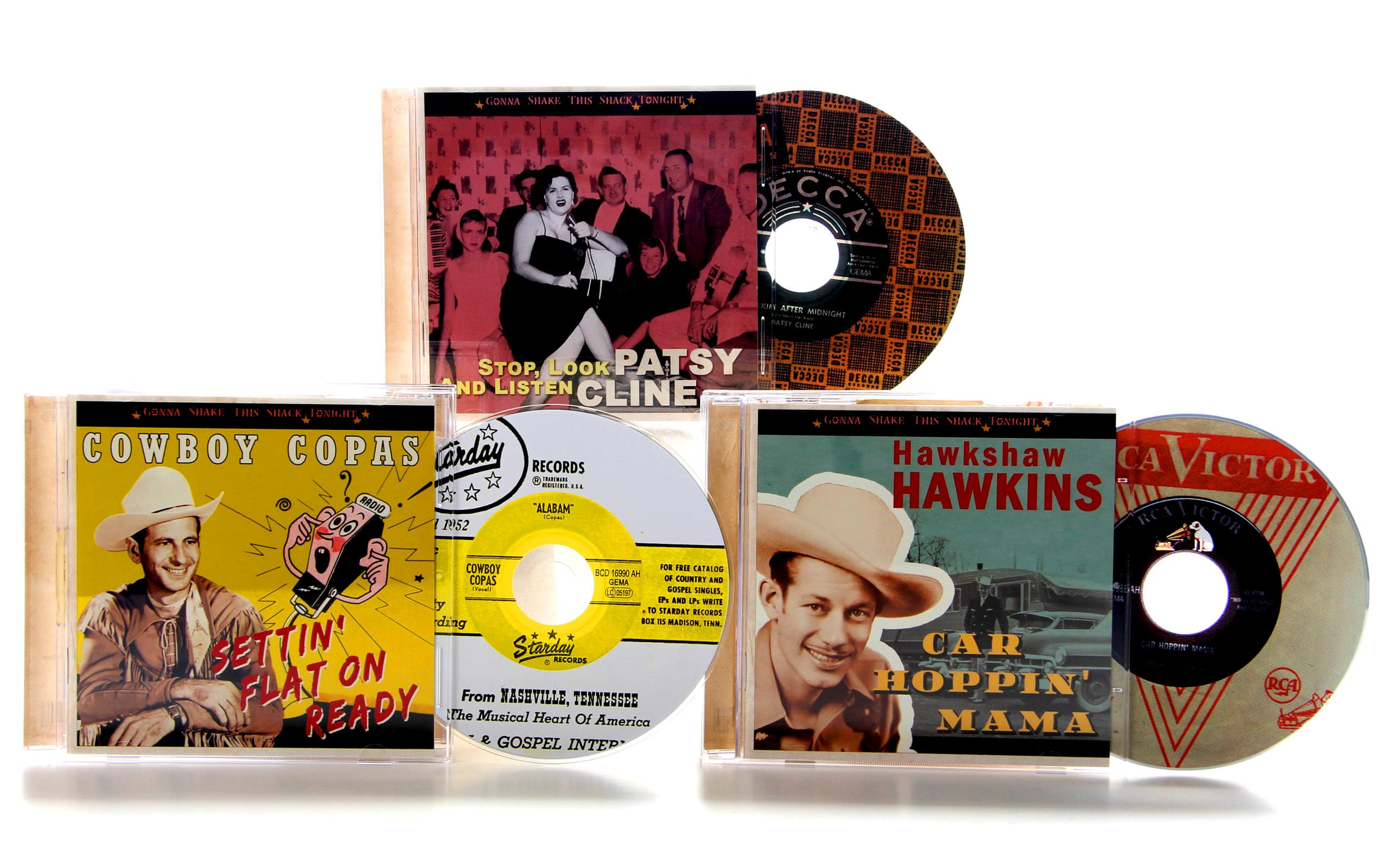 Cline, Patsy - Opry Stars Die In Crash - CD-Bundle - Gonna Shake This1