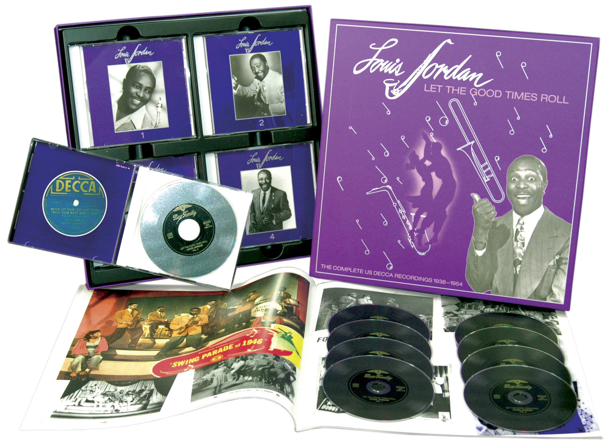 Jordan, Louis - Let The Good Times Roll (1938-1954) (9-CD Deluxe Box Set)