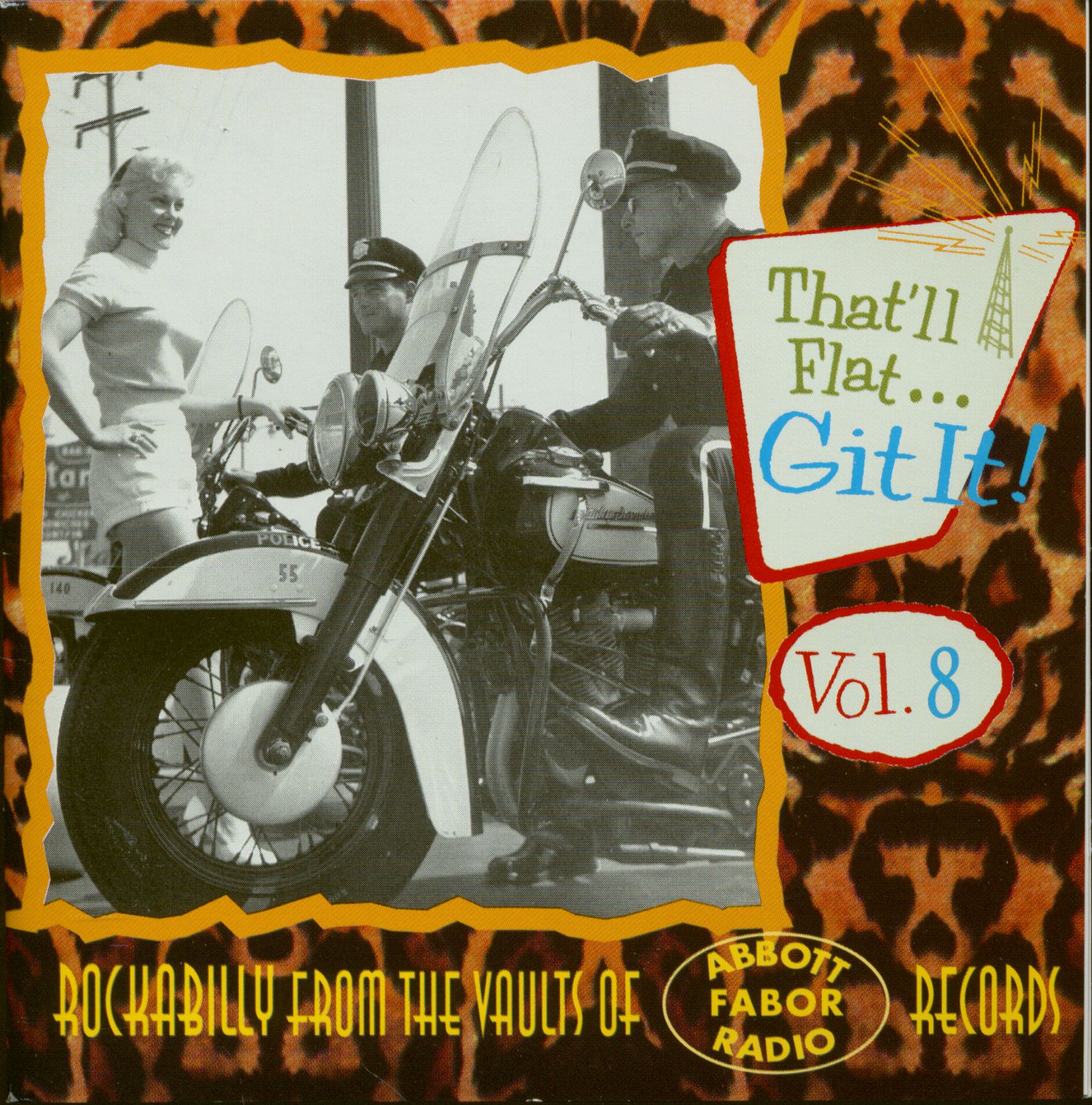Various - That'll Flat Git It - Vol.8 Rockabilly From The Vaults Of Fabor, Abbott & Radio1