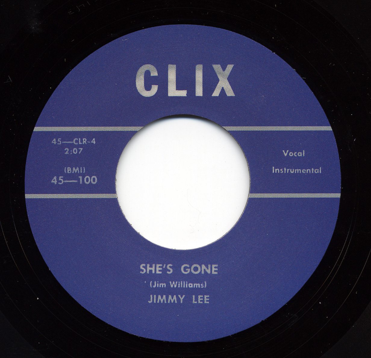 Lee, Jimmy - She's Gone - Baby Baby Baby (7inch, 45rpm)