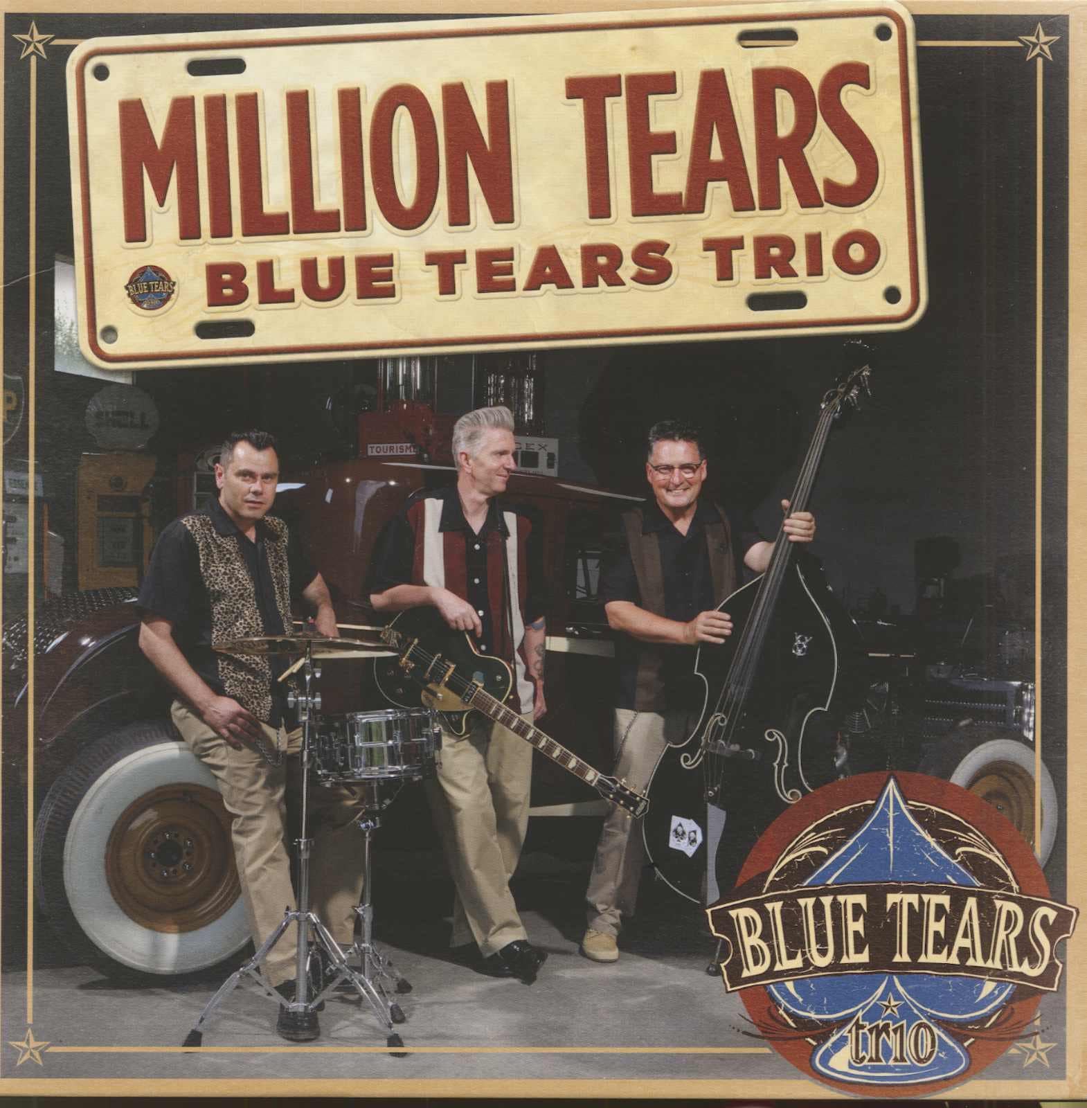 Blue Tears Trio, The - Million Tears (LP, 10inch)