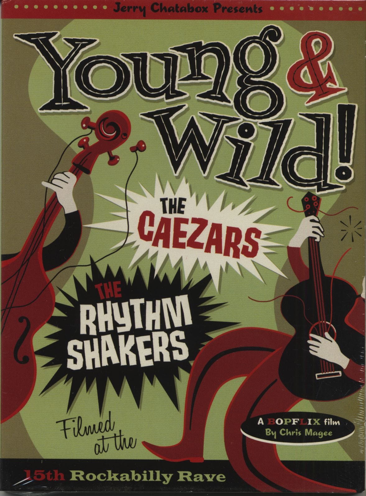 Caezars - Rhythm Shakers - Live On Stage On The 15th Rockabilly Rave (DVD)