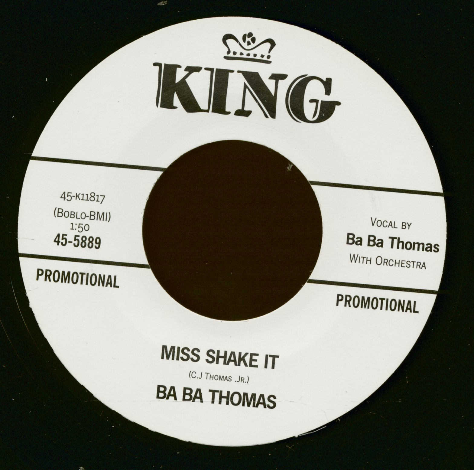 Thomas, Ba Ba - Miss Shake It - (Why Don't You) Leave It Alone (7inch,1
