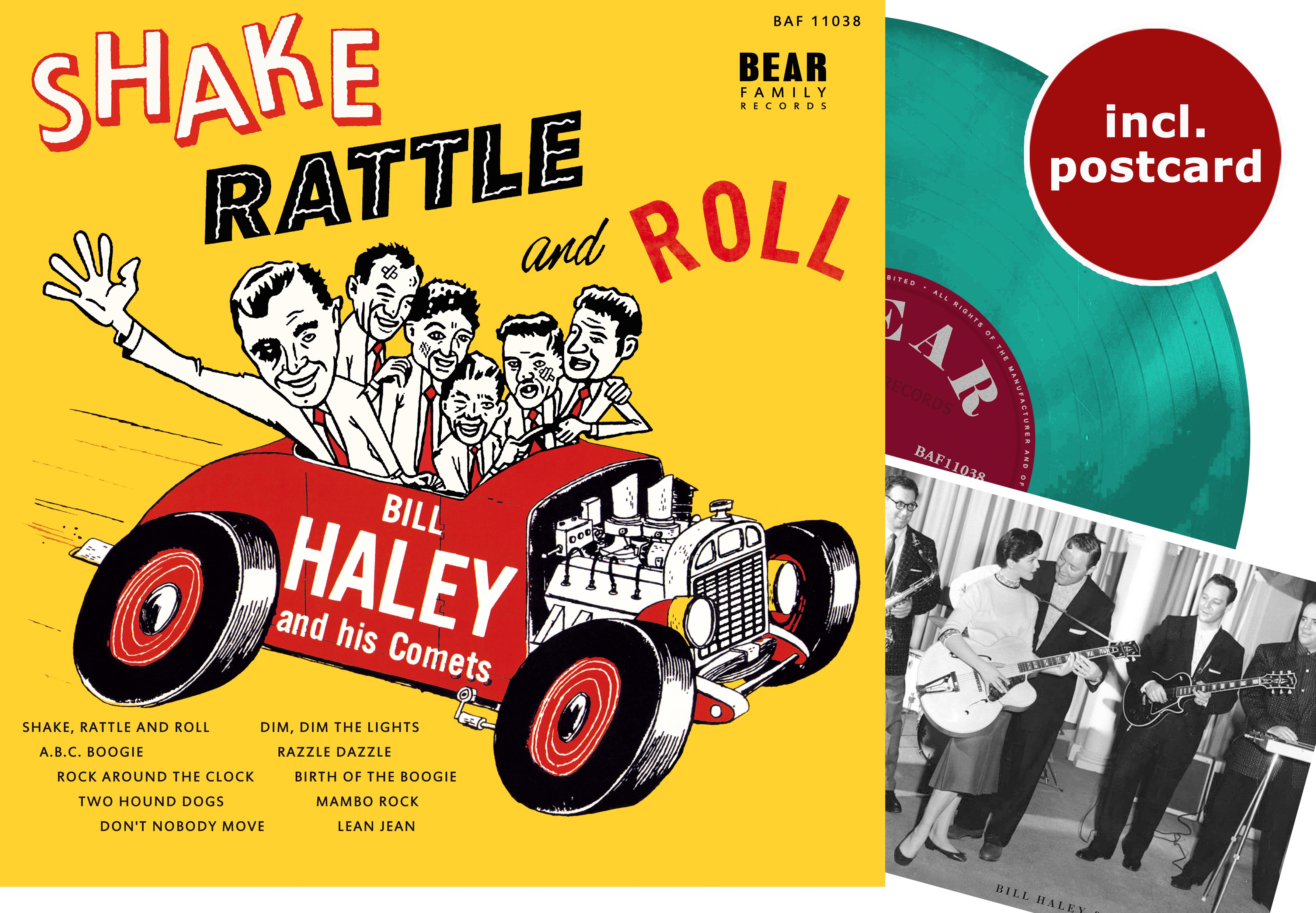 Haley, Bill & His Comets - Shake, Rattle And Roll (LP, 10inch, Ltd.)