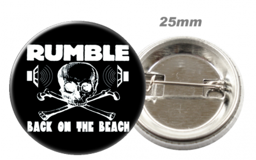 Rumble On The Beach - Rumble On The Beach - Button, Badge, Pin