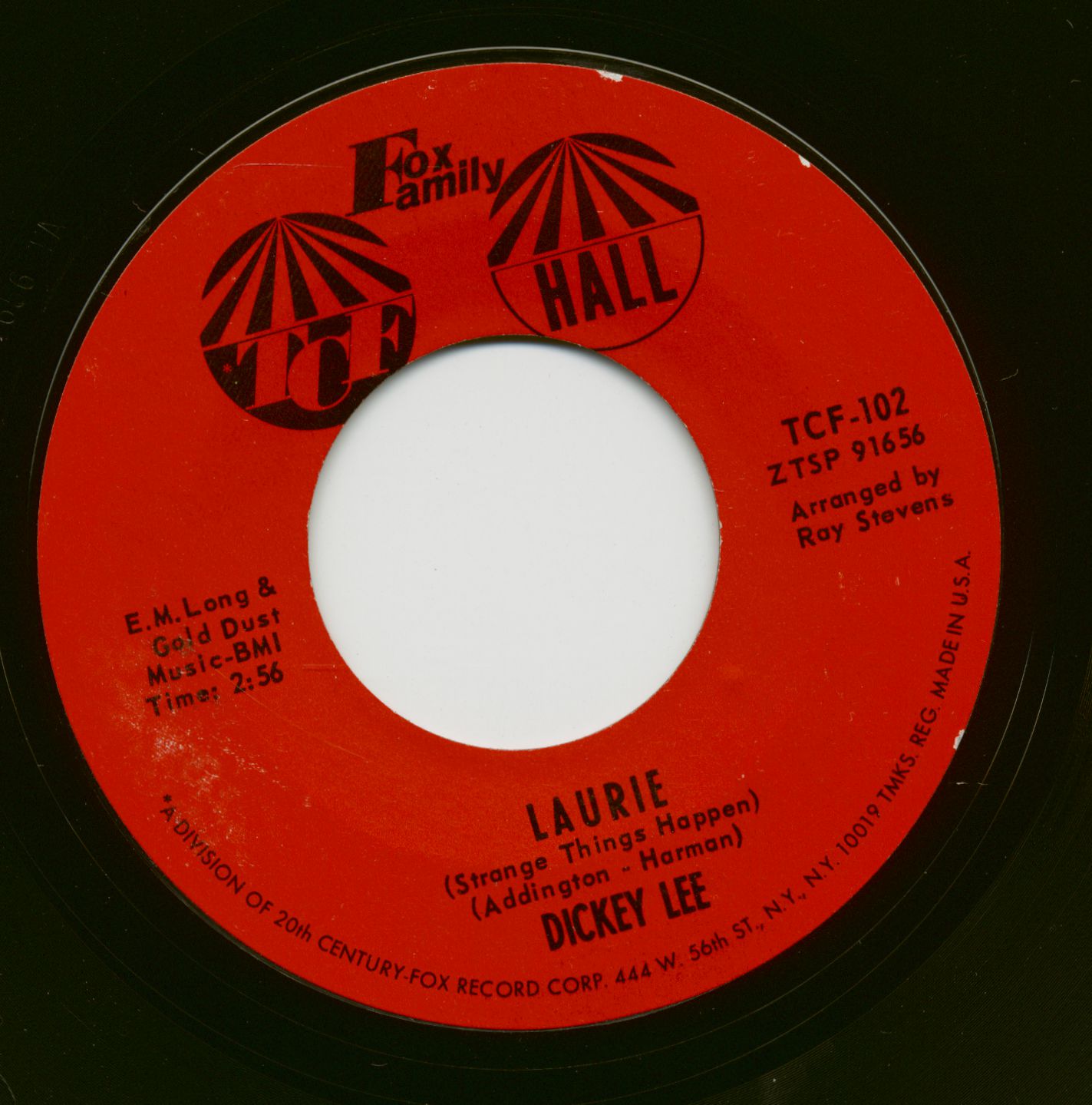 Lee, Dickey - Laurie - Party Doll (7inch, 45rpm)