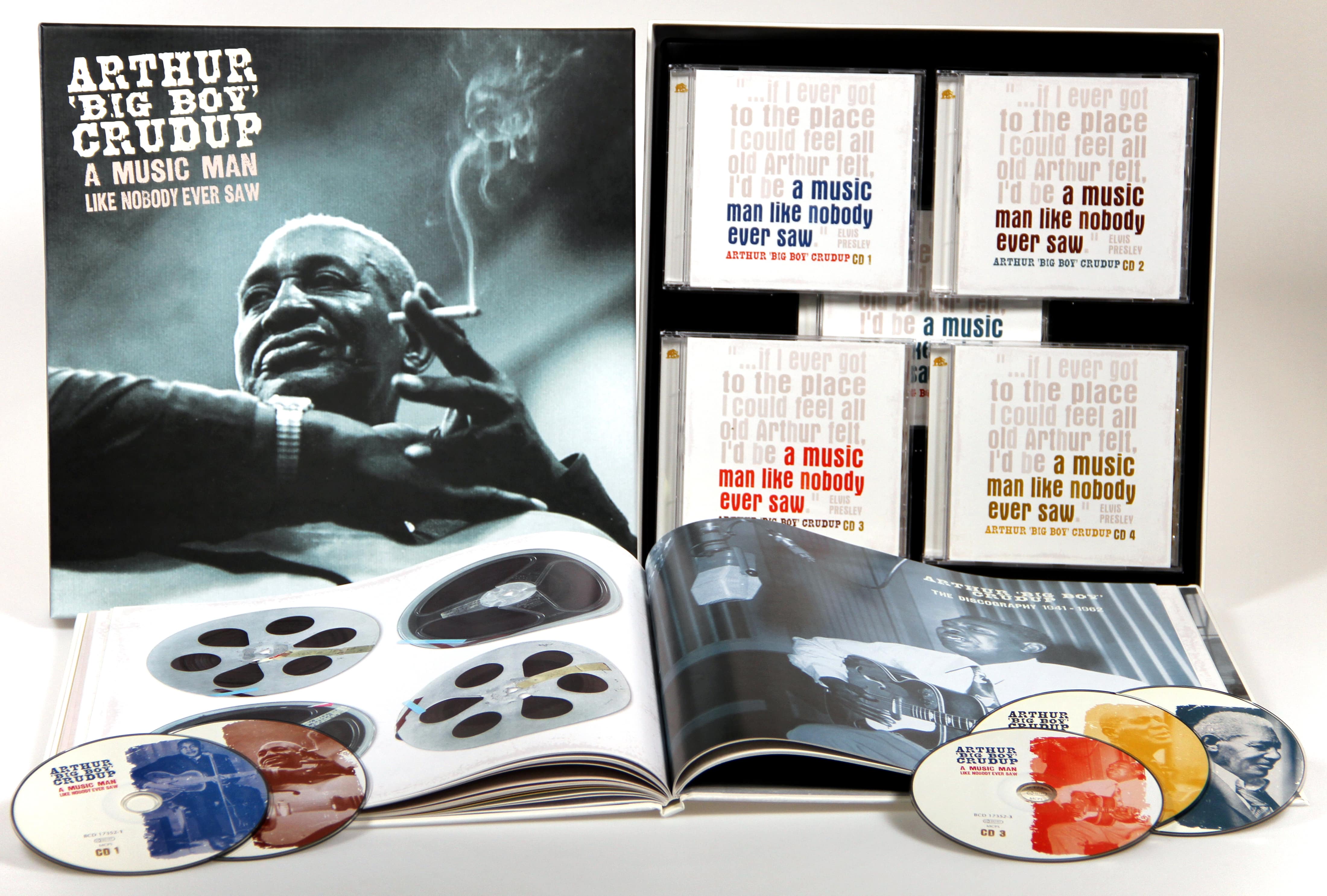 Crudup, Arthur - A Music Man Like Nobody Ever Saw (5-CD Deluxe Box Set)