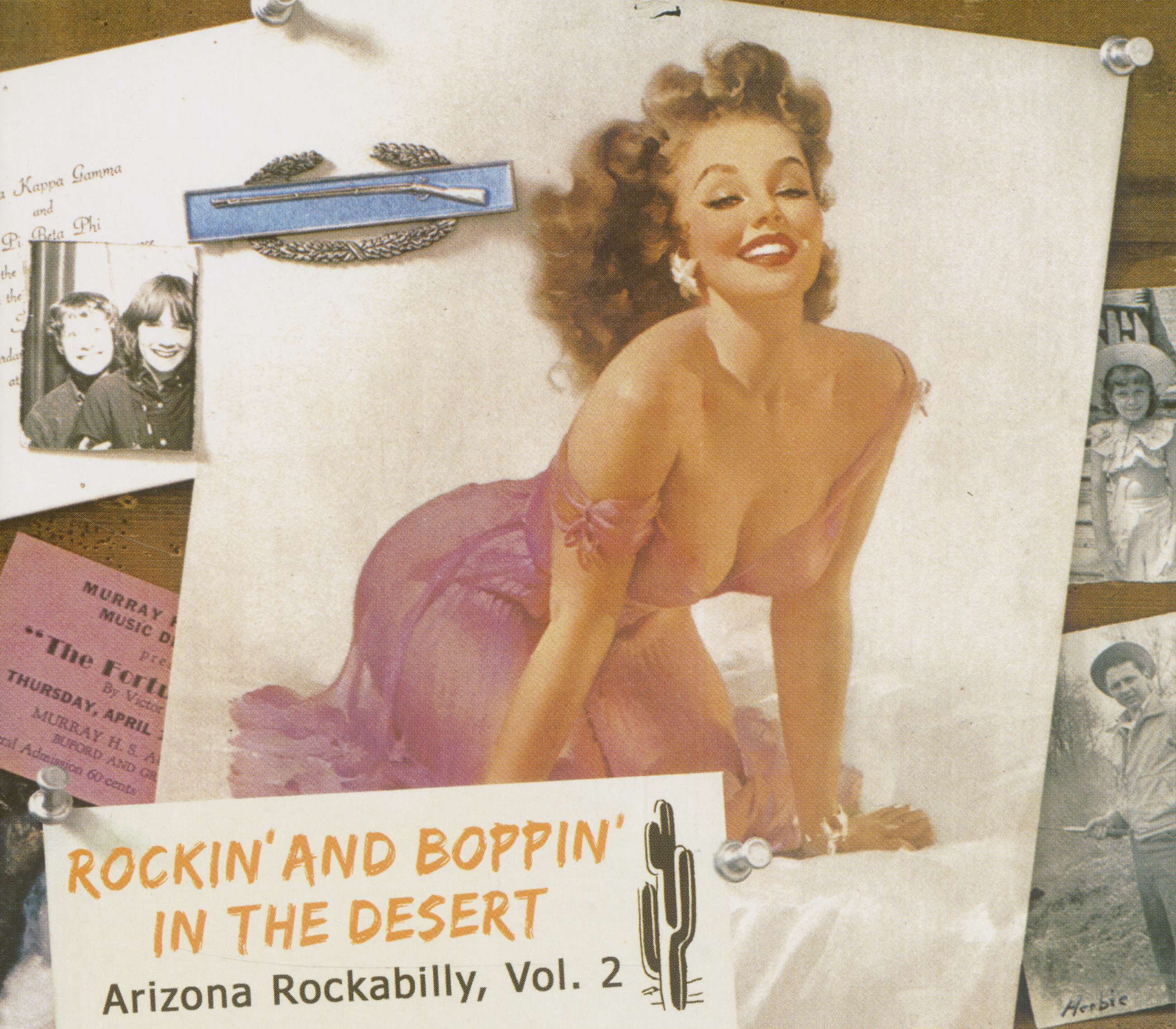 Various - Record Label Profiles - Rockin' And Boppin' In The Desert - Arizona Rockabilly -1