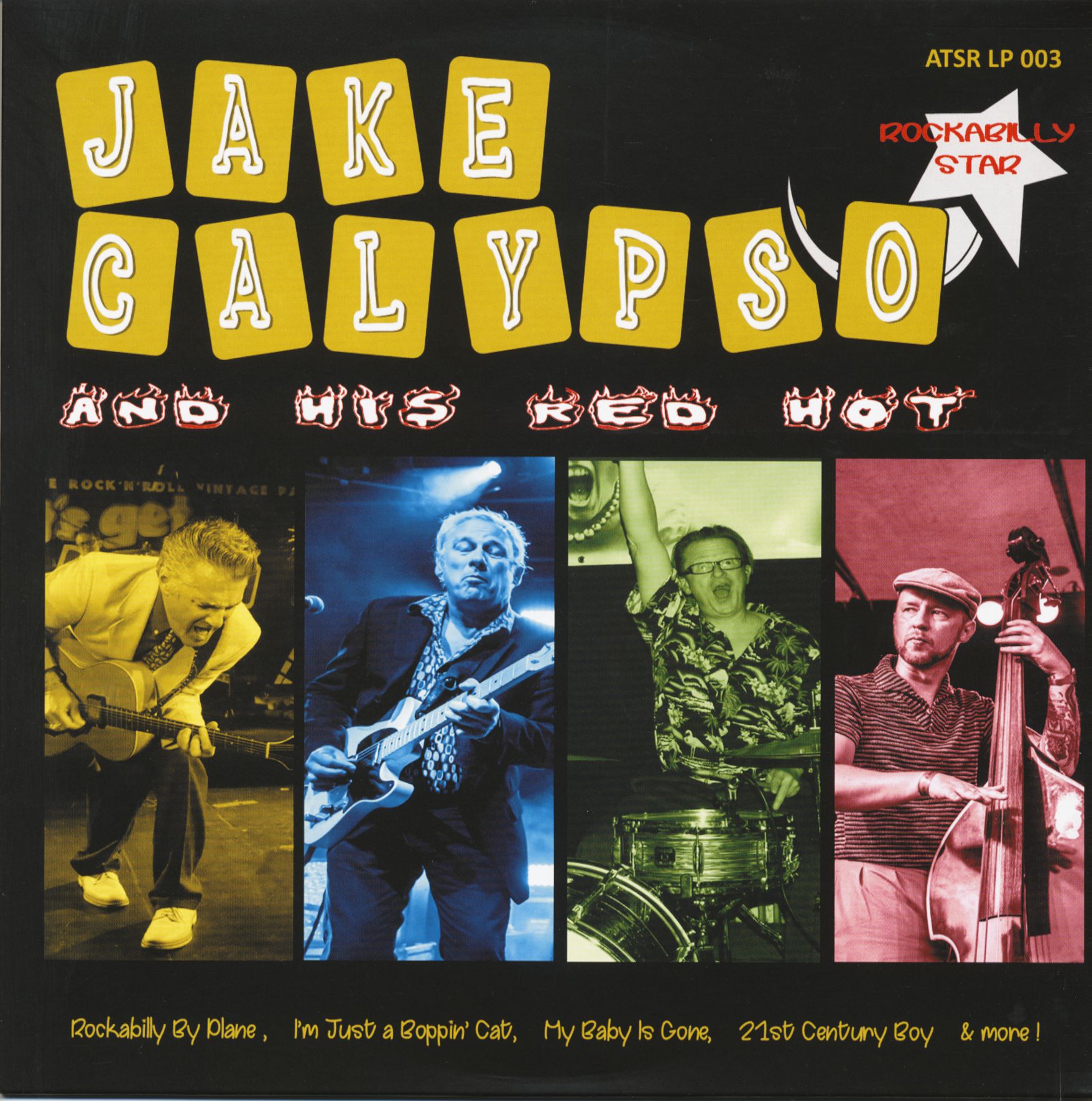 Calypso, Jake - Jake Calypso & His Red Hot – Rockabilly Star (LP)